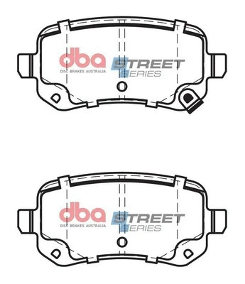 Brake Pad Set, disc brake (DB2152SS)
