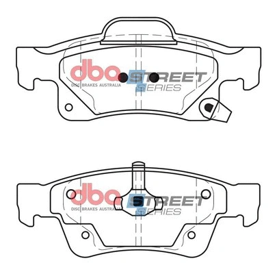 Brake Pad Set, disc brake (DB2217SS)