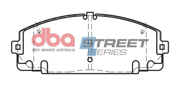 Brake Pad Set, disc brake (DB2000SS)