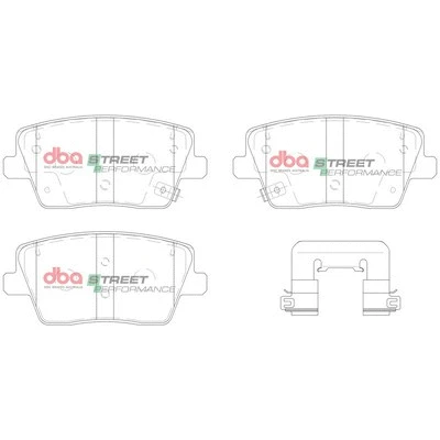 High Performance Brake Pad Set (DB15013SP)