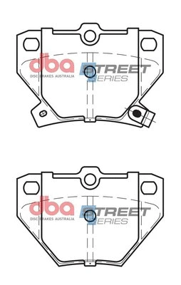 Brake Pad Set, disc brake (DB1429SS)