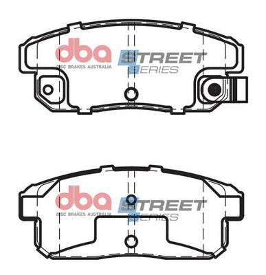 Brake Pad Set, disc brake (DB1671SS)