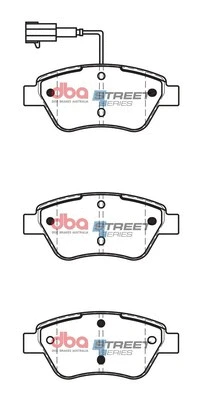 Brake Pad Set, disc brake (DB2258SS)