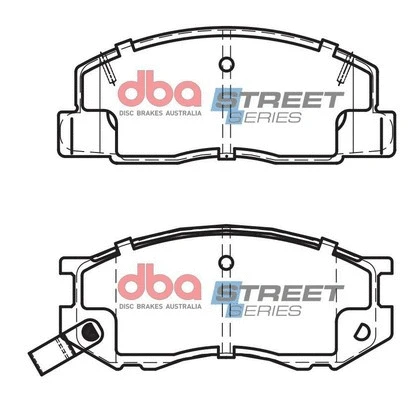 Brake Pad Set, disc brake (DB1276SS)