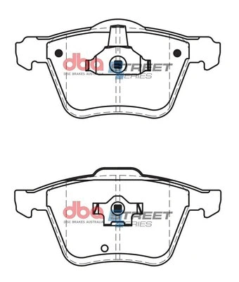 Brake Pad Set, disc brake (DB1661SS)