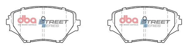 Brake Pad Set, disc brake (DB1432SS)