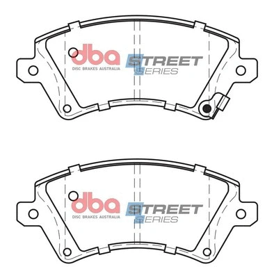 Brake Pad Set, disc brake (DB1714SS)