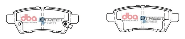 Brake Pad Set, disc brake (DB1919SS)