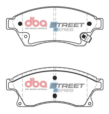 Brake Pad Set, disc brake (DB1989SS)