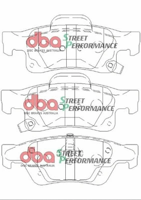 High Performance Brake Pad Set (DB2217SP)