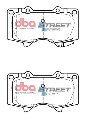 Brake Pad Set, disc brake (DB2380SS)