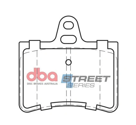 Brake Pad Set, disc brake (DB2017SS)