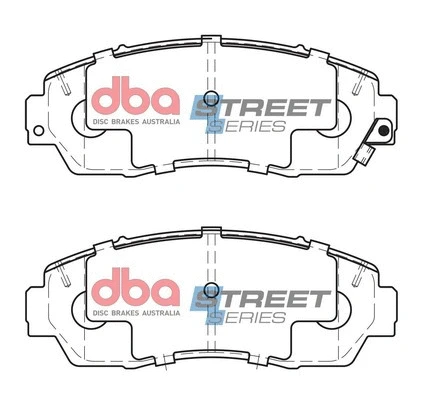 Brake Pad Set, disc brake (DB1843SS)