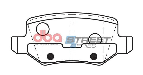 Brake Pad Set, disc brake (DB2020SS)
