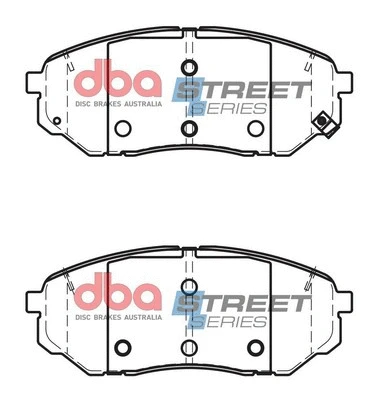 Brake Pad Set, disc brake (DB2446SS)