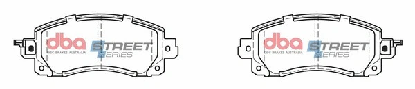 Brake Pad Set, disc brake (DB15042SS)