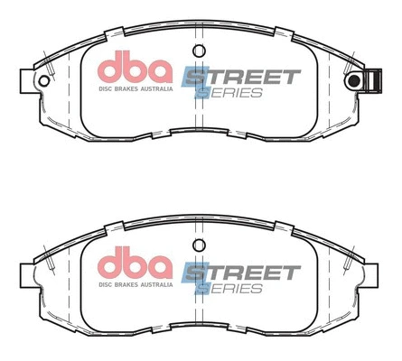 Brake Pad Set, disc brake (DB2160SS)