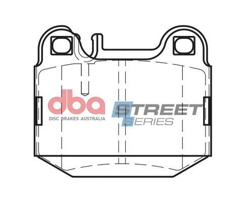 Brake Pad Set, disc brake (DB1461SS)