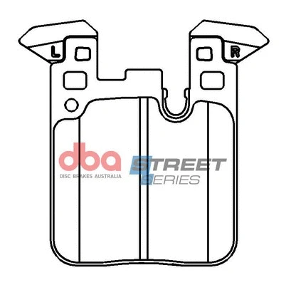 High Performance Brake Pad Set (DB15127XP)