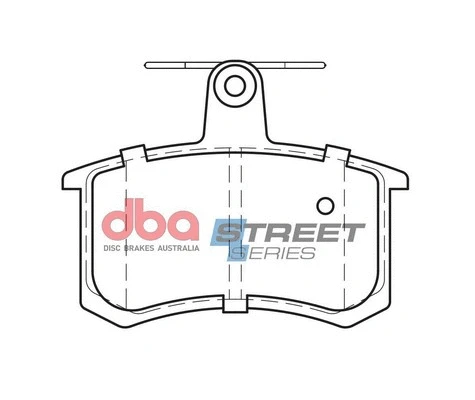 Brake Pad Set, disc brake (DB222SS)