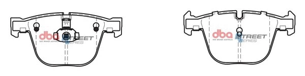 Brake Pad Set, disc brake (DB2197SS)