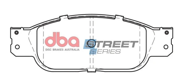 Brake Pad Set, disc brake (DB1746SS)