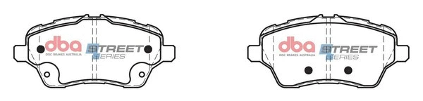 Brake Pad Set, disc brake (DB2382SS)