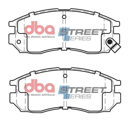 Brake Pad Set, disc brake (DB1249SS)