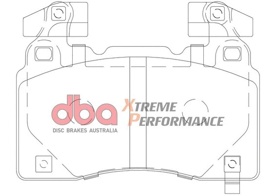 High Performance Brake Pad Set (DB2358AXP)