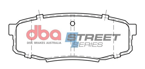 Brake Pad Set, disc brake (DB1857SS)