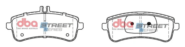 Brake Pad Set, disc brake (DB15034SS)