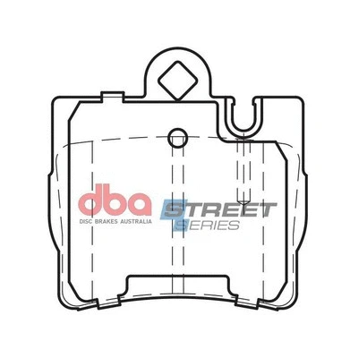 Brake Pad Set, disc brake (DB1458SS)
