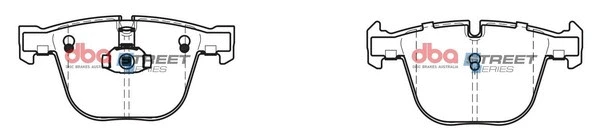 Brake Pad Set, disc brake (DB1499SS)