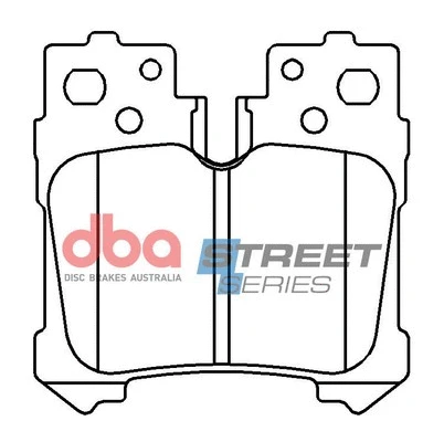 Brake Pad Set, disc brake (DB15105SS)