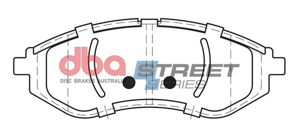 Brake Pad Set, disc brake (DB1725SS)