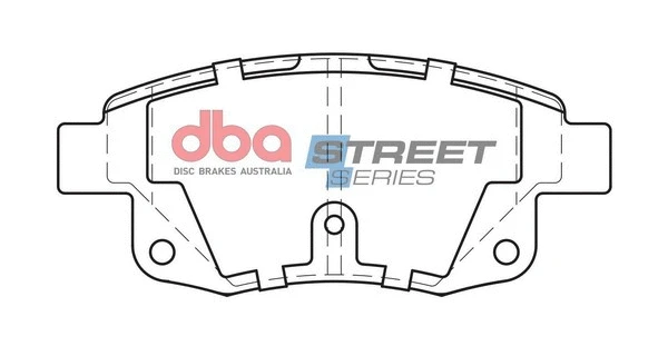 Brake Pad Set, disc brake (DB1968SS)