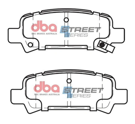 Brake Pad Set, disc brake (DB1379SS)