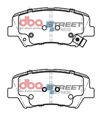 Brake Pad Set, disc brake (DB2240SS)