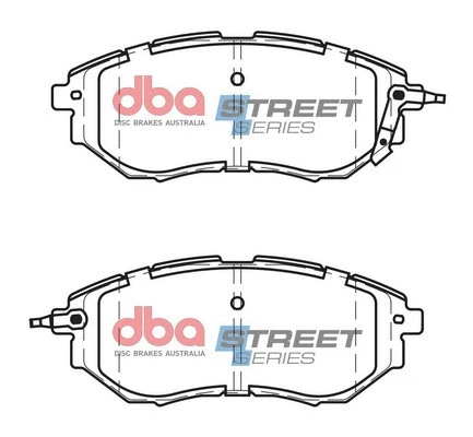 Brake Pad Set, disc brake (DB1722SS)