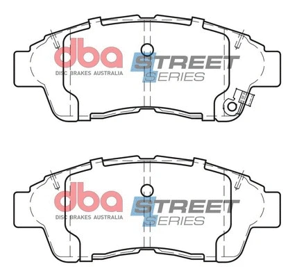 Brake Pad Set, disc brake (DB1267SS)