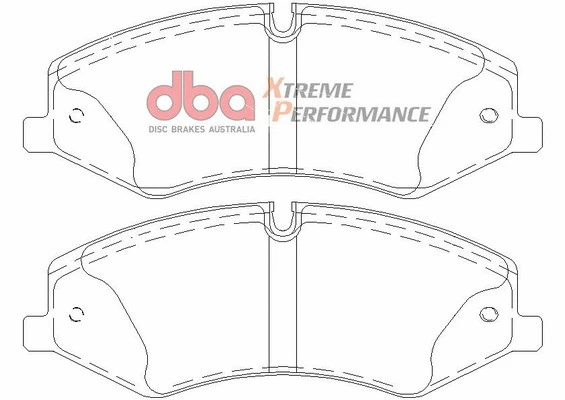 High Performance Brake Pad Set (DB2203XP)