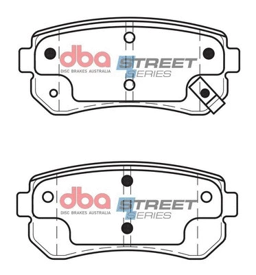 Brake Pad Set, disc brake (DB1943SS)