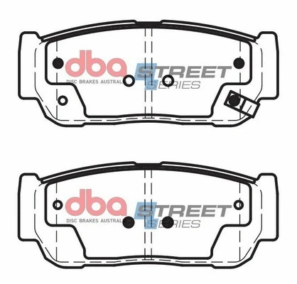 Brake Pad Set, disc brake (DB1673SS)
