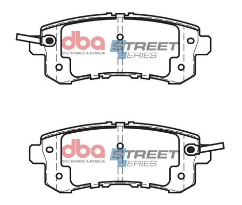 Brake Pad Set, disc brake (DB2244SS)