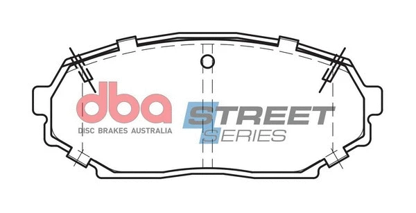 Brake Pad Set, disc brake (DB1178SS)
