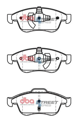 Brake Pad Set, disc brake (DB2276SS)