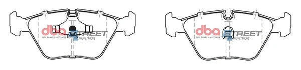 Brake Pad Set, disc brake (DB1131SS)