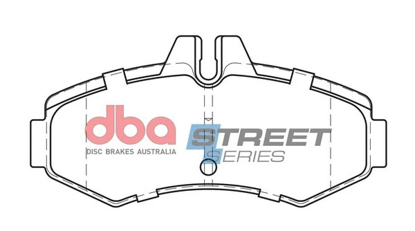 Brake Pad Set, disc brake (DB1986SS)