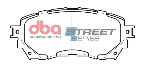 Brake Pad Set, disc brake (DB2293SS)