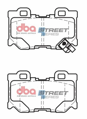 Brake Pad Set, disc brake (DB2401SS)